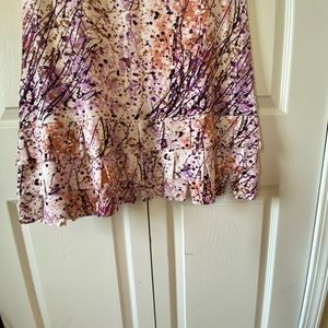 Artistic sundress with triple threat ruffle bottom